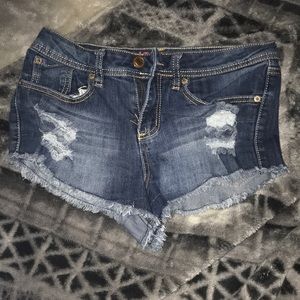 Jean shorts